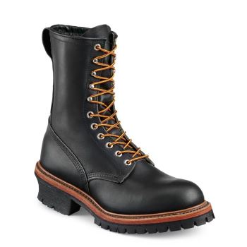 Red Wing LoggerMax 9-inch Soft Toe Werkschoenen Heren Zwart - 218
